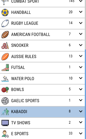 Image showcasing a variety of sports offered by Vamos Bet, including football, basketball, tennis, and horse racing, etc